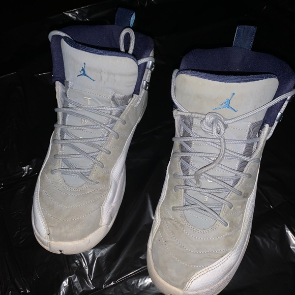 Jordan 12 Retro Grey University Blue - Picture 2 of 10